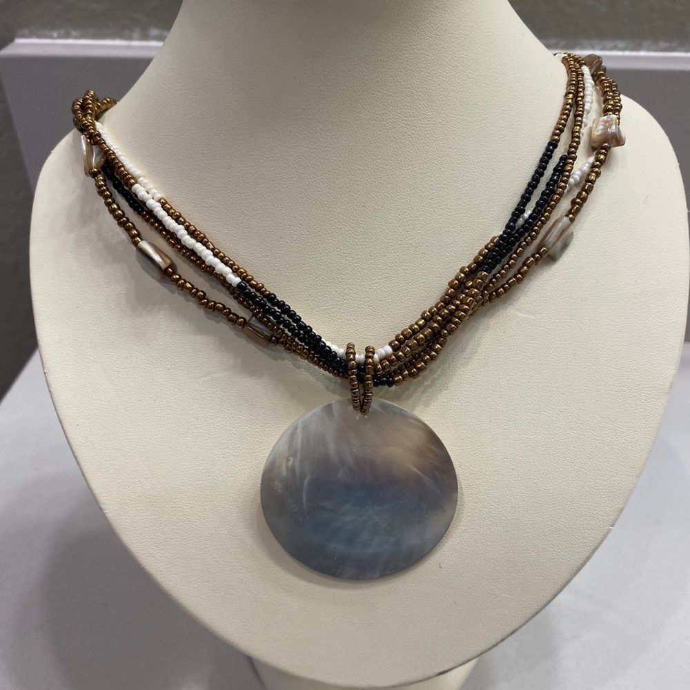 Hawaiian Shell Beaded Necklace